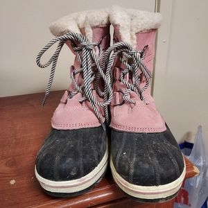 Thermo Boots Pink/Black